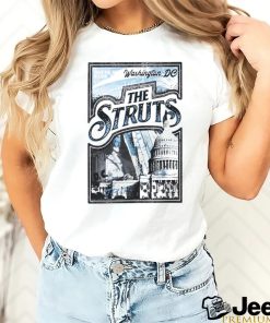 Official Product the struts july 16th 2023 9 30 club Washington DC poster shirt