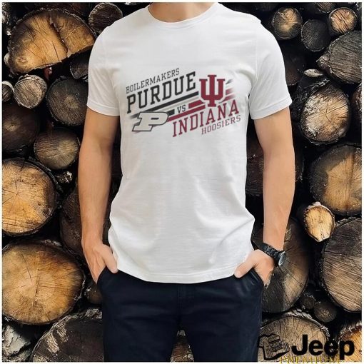 Official Purdue Boilermakers vs Indiana Hoosiers Stance Rivalry Matchup T Shirt