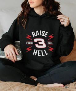 Official Raise Hell Praise Dale Badge T Shirt