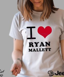 Official Ryan Mallett I Heart Love Football Fans 2023 Shirt