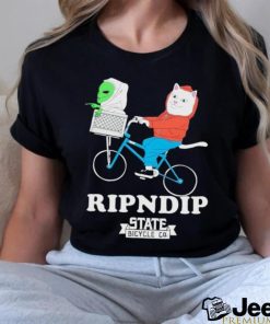 Official STATE BICYCLE CO. X RIPNDIP T Shirt