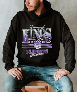 Official Sacramento kings 2023 NBA Playoffs Clinched tee shirt