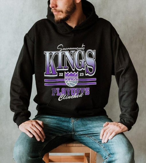 Official Sacramento kings 2023 NBA Playoffs Clinched tee shirt