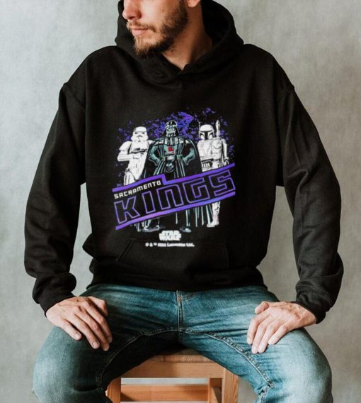 Official Sacramento kings Star wars 2023 NBA shirt