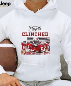 Official San Francisco 49ers Clinched The 2023 NFL Playoffs Shirt