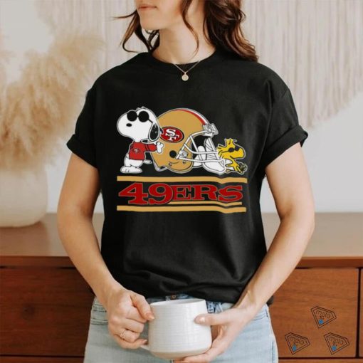 Official San Francisco 49ers Snoopy And Woodstock Football shirt