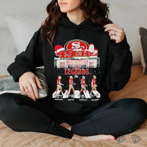 Official San Francisco 49ers The Legends Abbey Road Signatures Shirt