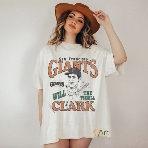 Official San Francisco Giants Will Clark T Shirt