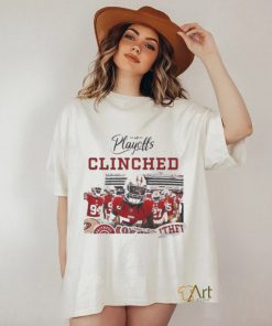 Official San francisco 49ers clinched the 2023 NFL playoffs shirt