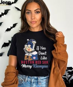 Official Santa Claus If You Don’t Like Boston Red Sox Merry Kissmyass Shirt