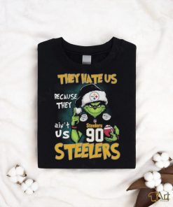 Official Santa Grinch They Hate Us Because They Ain’t Us Pittsburgh Steelers Shirt