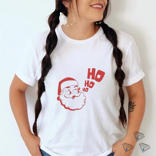 Official Santa Ho simple Christmas T shirt