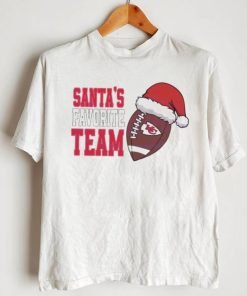 Official Santas Favorite Team Kansas City Chiefs Football Shirt