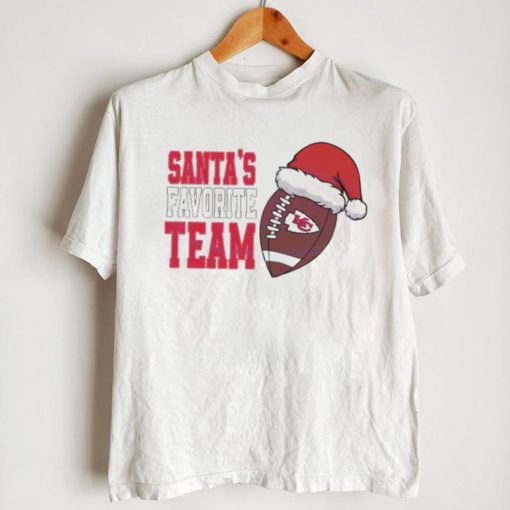 Official Santas Favorite Team Kansas City Chiefs Football Shirt