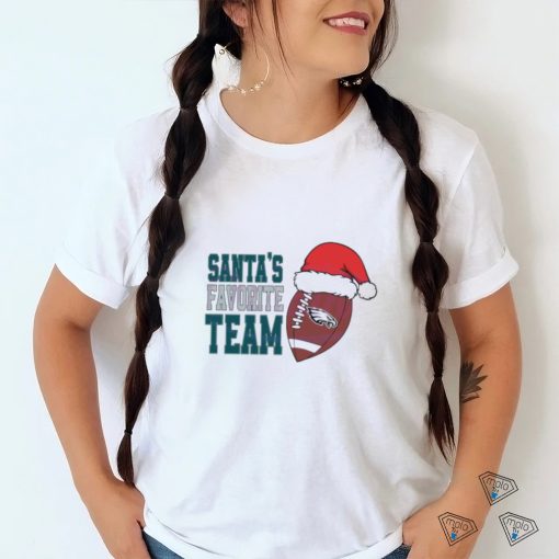 Official Santa’s Favorite Team Philadelphia Eagles Football Shirt