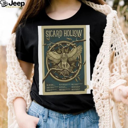 Official Sicard Hollow Summer Tour 2023 Poster Shirt