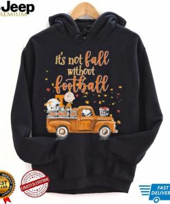 Official Snoopy And Charlie Brown Tennessee Volunteers It’s Not Fall Without Football Shirt