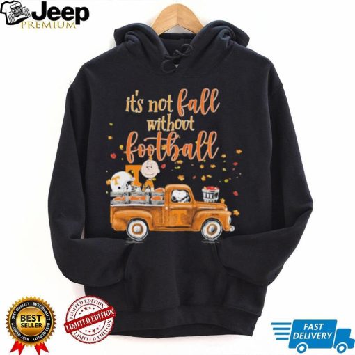 Official Snoopy And Charlie Brown Tennessee Volunteers It’s Not Fall Without Football Shirt