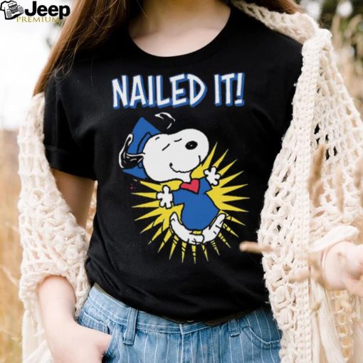 Official Snoopy Nailed It Shirt