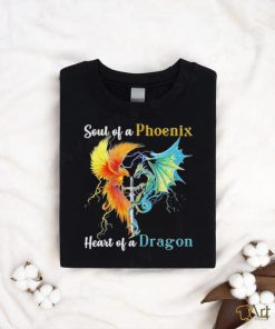 Official Soul Of A Phoenix Heart Of A Dragon Shirt