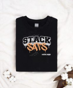 Official Stack Sats Relai App Shirt