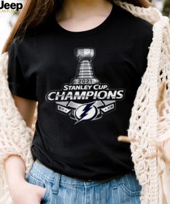 Official Stanley Cup Champions 2021 Tampa Bay Lightning T Shirt