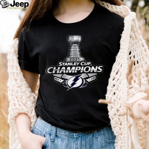 Official Stanley Cup Champions 2021 Tampa Bay Lightning T Shirt