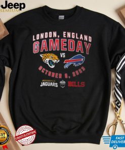 Official Starter Bills vs Jaguars October 8, 2023 London Matchup T Shirt