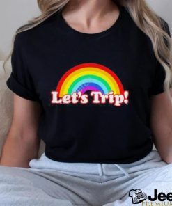 Official Sturniolo Triplets Let's Trip Rainbow shirt