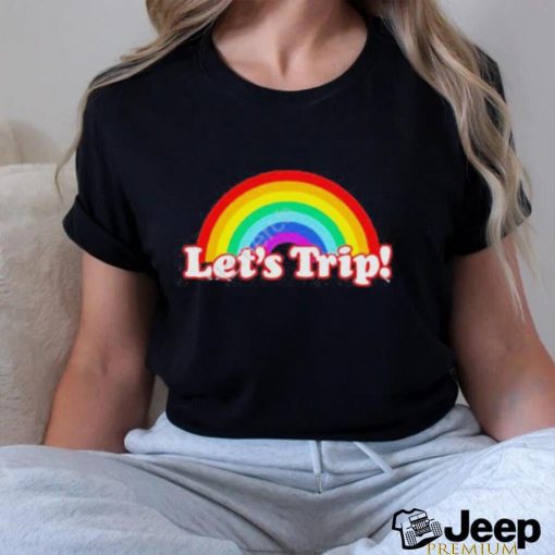 Official Sturniolo Triplets Let's Trip Rainbow shirt