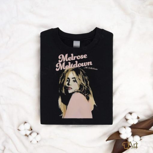 Official Suki Waterhouse Vintage Melrose Meltdown Shirt