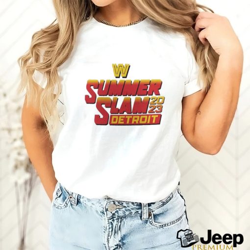 Official Summerslam 2023 Retro Logo Shirt