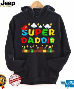 Official Super Daddio For Gamer Daddy Birth Day 2023 Shirt