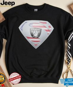 Official Superman Las Vegas Raiders Logo Shirt