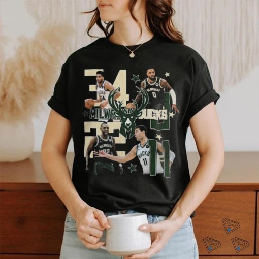 Official Team Milwaukee Bucks Players 2023 T Shirt