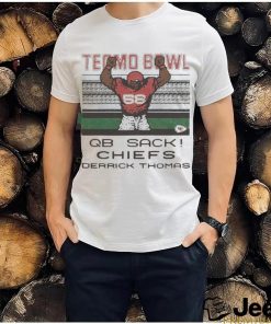 Official Tecmo bowl qb sack Chiefs derrick thomas shirt