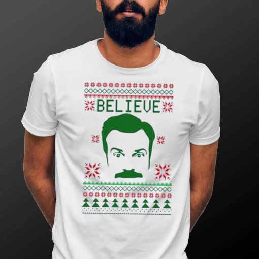 Official Ted Lasso Believe Christmas Shirt