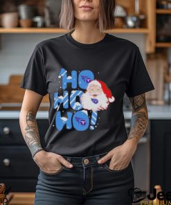 Official Tennessee Titans Santa Ho Ho Ho Christmas T Shirt