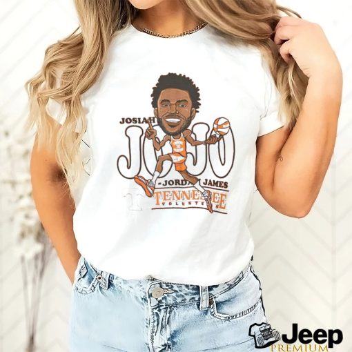 Official Tennessee Volunteers Josiah Jojo Jordan James T shirt