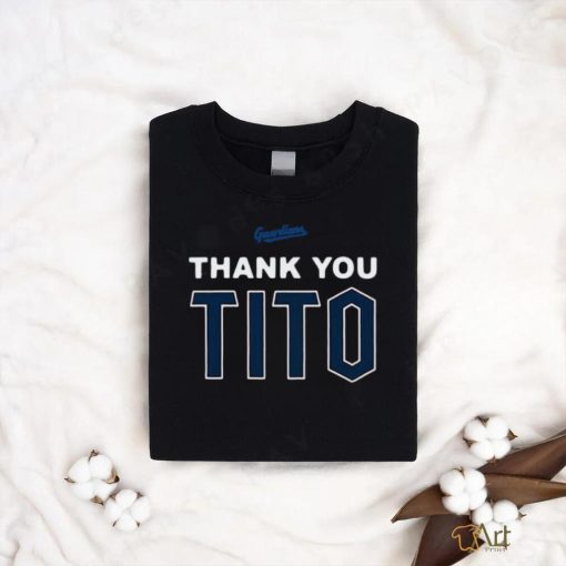 Official Terry Francona Thank You Tito Tee Shirt