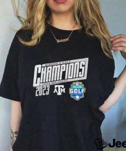 Official Texas A M Aggies 2023 Sec Women’s Golf Champions T Shirt