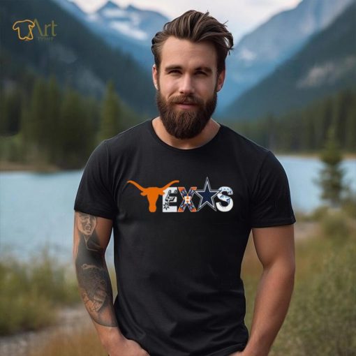 Official Texas Sport Teams Logo Shirt