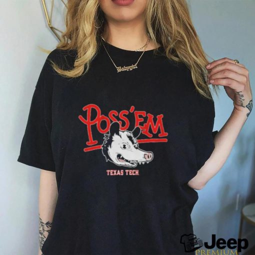 Official Texas Tech Football Rally Possum Shirt