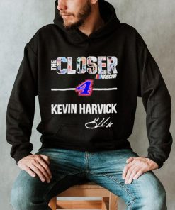 Official The Closer Nascar #4 Kevin Harvick signatures shirt