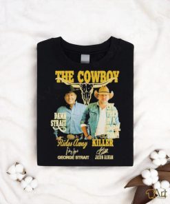 Official The Cowboy Damn Strait Rides Away George Strait Try That In A Small Town Killer Jason Aldean T Shirt