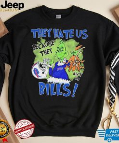 Official The Grinch They Hate Us Because Ain’t Us Buffalo Bills Shirt