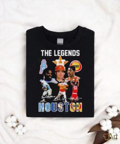 Official The Legends Of Houston T Shirt