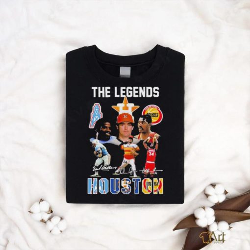 Official The Legends Of Houston T Shirt