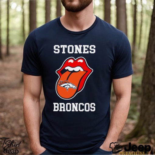 Official The Rolling Stone Denver Broncos Lips 2023 shirt