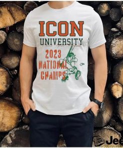 Official The icon university 2023 champs T shirt - teejeep